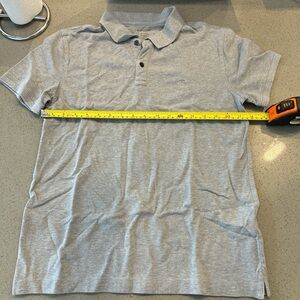 Banana Republic Men's Gray Slim Fit Polo Shirt